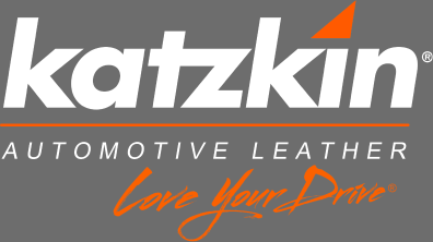 The Katzkin logo, subtitled "Automotive Leather" and "Love Your Drive".