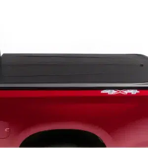 SE Lid closed on a red Ram truck